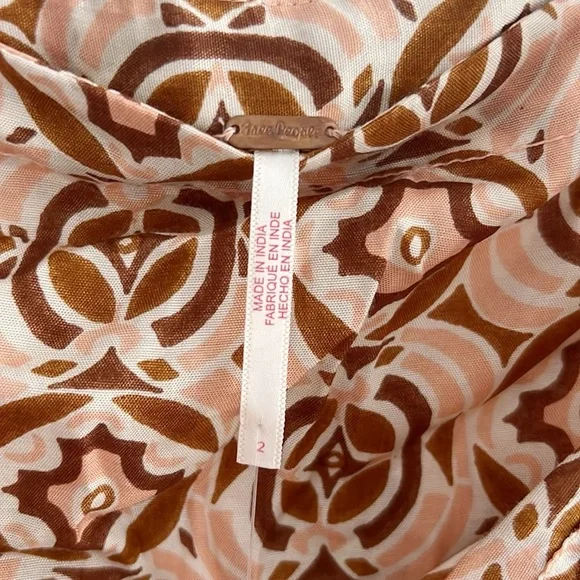 Free People Imogen Sarong Mini Skirt Size 2